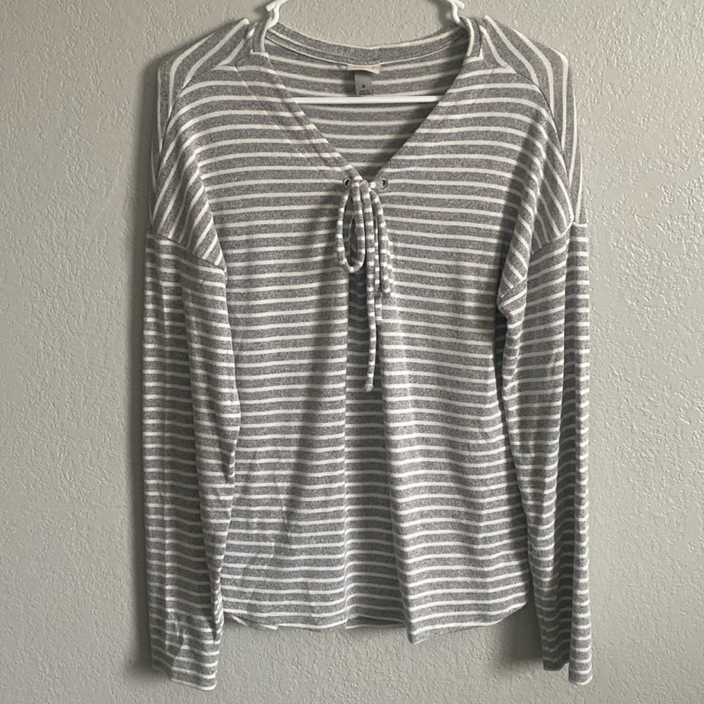 A New Day tie-front top